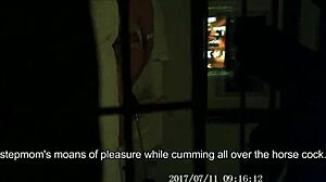 Step Mom Caught Using Dildo In Private!