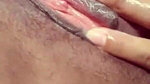 soft wet pussy girl fucking herself hard