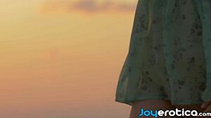 Beautiful Serena J Teases Outdoors With Her Shaved Pussy And Tits