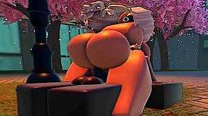 Petite Roblox blonde got nailed hard in public park