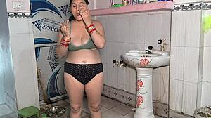 puja bhabhi ridin’ cock like crazy, damn i’m lovin it