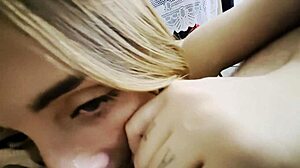 sensual blowjob with teasing