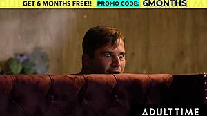 Adult Time - Stunning Babe Kenna James Caught Masturbating By Roommate And Uses His Dick Instead