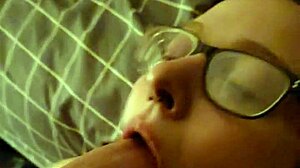 Belle tied down for throat use and domination