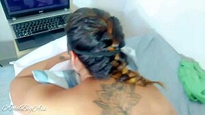 Anal fuck spank deep throat real cum swallow aprilbigass