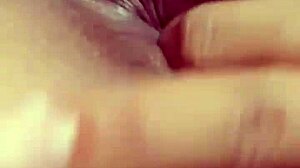 soft wet pussy girl fucking herself hard