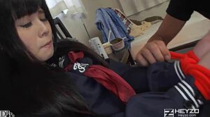 shiina miyu, is your innocent body ready for japanese creampie?