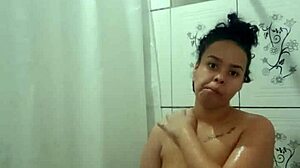 Wow! Fingering My Wet Pussy in the Shower!