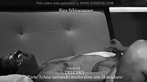 Hotwife Gives Handjob to Friend in Part 3 Clip with Small Tits Massage.