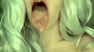Best ahegao compilation with spitting and solo actions