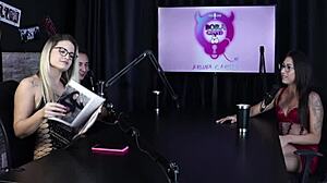 Luciana Picchi's First Experience In Swingers House