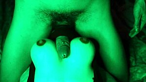 fucked huge tits on cute real doll with monster cock in wild session.