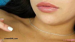 Petite Latina Beauty Gets Pov Massage And Fucking From Father In Law