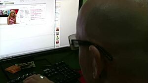 Suggestive Encounter with Huge Cock for Sexy American Girl in Passionate Blowjob