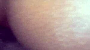massage session turns into wild fucking with oiled ebony babe