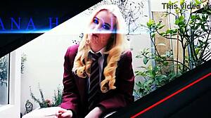 Two British 18-Year-Old College Girls Suck and Swap Hot Cum