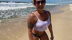 Blonde Cassiana Costa Wakes Up to Big Cock from Husband's Friend