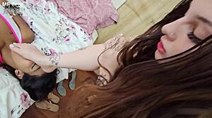 Intense Face Stomping and Foot Licking Domination