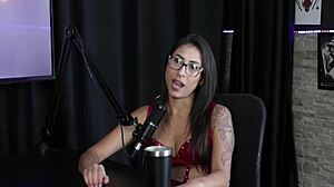 Luciana Picchi's First Experience In Swingers House