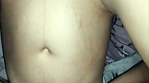 Amateur Asian Couple Tries Close-Up Anal Sex