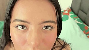 Latina cheats with neighbor for creampie