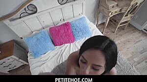 Petite Teen Explores Tiny Treasures in a Fun Hunt Adventure
