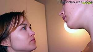 I begged my mistress for feet kisses and got slapped hard