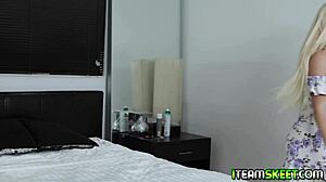 Nikki Sweet FINALLY HAS TIME TO HAVE SEX WITH HER BOYFRIEND, LICKING BIG COCK