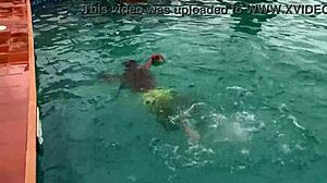 After Pool Fun, I Fucked Fat Bitch For Cumshot!