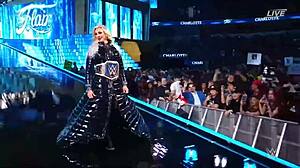Rhea Ripley vs Charlotte Flair in the smackdown women's championship at wrestlemania 39, she says.