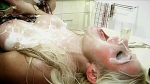 Blonde cindy behr sucks and fucks