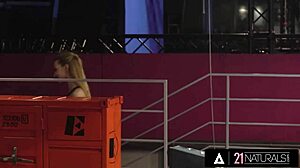 cute redhead ivi rein has her tight ass stretched before deep anal fucking