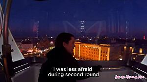 Cute petite Jamie Young rides big cock in Budapest