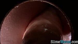 i'm riding this toy like a glamour whore, but it's so bigg