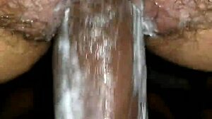 wife's pussy filled with multiple creamy loads