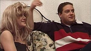 Retro Italian Scene With Stockings And Strapon