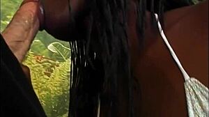 Barefoot and Pregnant Vol 8 Scene 3 with Interracial Cock Riding