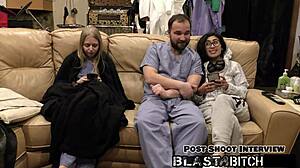 Jasmine roses bush gets blasted with cum pov version