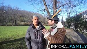 Mia Trejsi Begs for Double Dicks in Egg Hunt Pussy Pounding