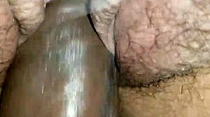 wife's pussy filled with multiple creamy loads