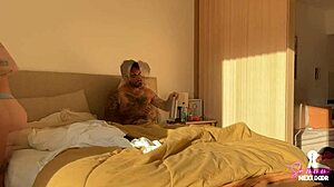 Mornin' boner, he fuck'd me real hard