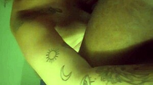 Kelsey Sucks Jay's Big Black Cock Again for Early Breakfast Interracial Action