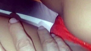 Real latina couple's close-up sex, licking pierced nipples – find more of us, Juanlatino