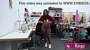 Young babe lara rey shows lessons end with rough instruction