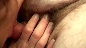 Hey, check this 69-year-old using a dildo to suck on his ass!