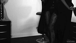 Horny Witch Teases With Cane?