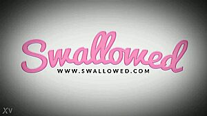 Holly Hendrix and Lily Jordan Swap Spit in Natural Born Spit Swappers