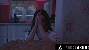 Pure Taboo: Horny Virgin Teen Penelope Kay Seduces Priest for Rough Ass Fuck