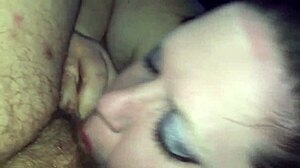 Fat Bbw Woman Gives Detailed Handjob and Blowjob