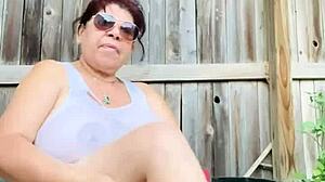 big wet shirt on tetas in intriguing display